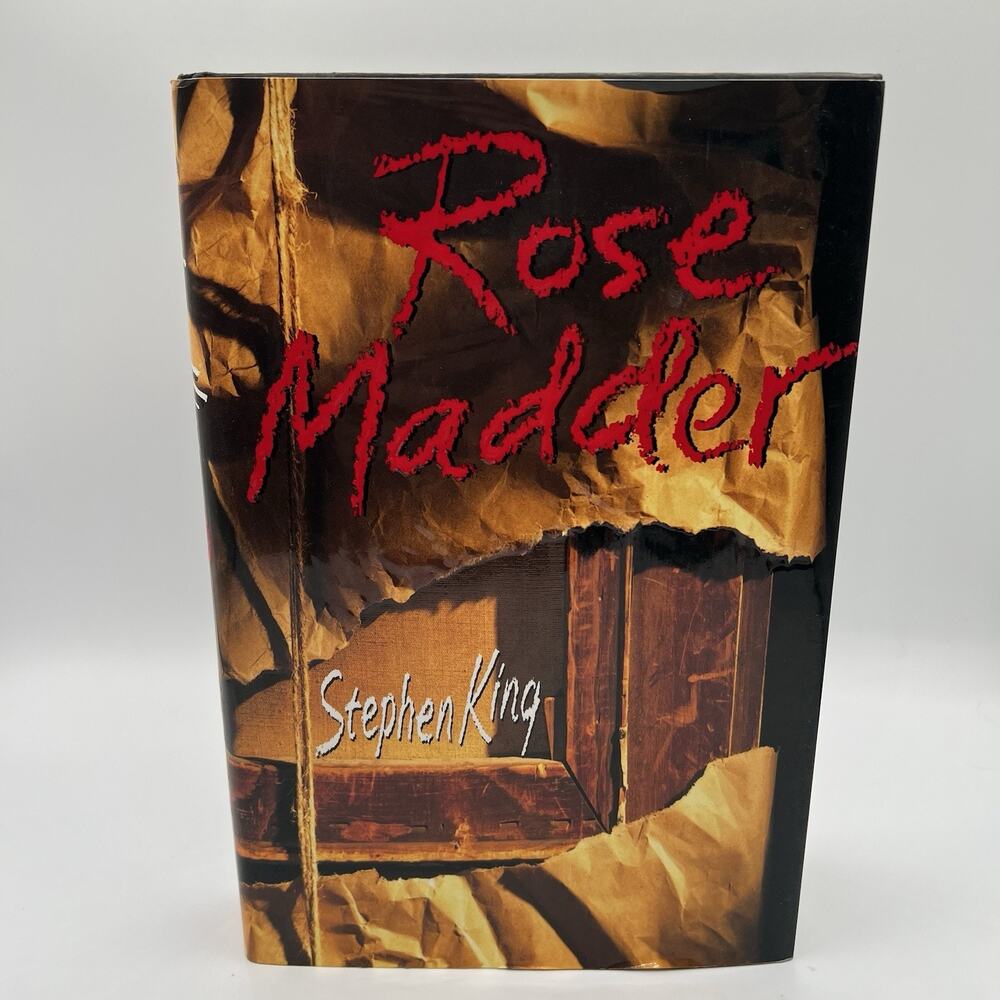 Rose Madder Stephen King 1st Edition Hardcover 1995 Viking Penguin Horror Novel